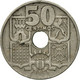 Monnaie, Espagne, Francisco Franco, Caudillo, 50 Centimos, 1953, TB+ - 50 Centesimi