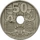 Monnaie, Espagne, Francisco Franco, Caudillo, 50 Centimos, 1953, TB+ - 50 Céntimos