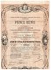 Action Ancienne - Compagnie Royale Grand-Ducale Des Chemins De Fer Prince Henri - Titre De 1873 - F/-VF - Déco - Bahnwesen & Tramways