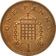 Monnaie, Grande-Bretagne, Elizabeth II, Penny, 1999, TTB, Copper Plated Steel - 2 Pence & 2 New Pence