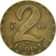 Monnaie, Hongrie, 2 Forint, 1972, Budapest, TB+, Laiton, KM:591 - Hongrie