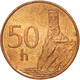 Monnaie, Slovaquie, 50 Halierov, 2007, TTB+, Copper Plated Steel, KM:35 - Slovaquie