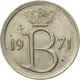 Monnaie, Belgique, 25 Centimes, 1971, Bruxelles, TB, Copper-nickel, KM:154.1 - 25 Centimes