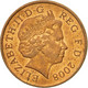 Monnaie, Grande-Bretagne, Elizabeth II, Penny, 2008, British Royal Mint, TTB - 1 Penny & 1 New Penny