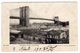 CPA Brooklyn New York United States The Bridge  New Haven Line Tramway By Illustated Postal Card Co 203 Broadway 1903 - Brooklyn