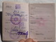 Passeport Service BULGARIE 1986   Visas URSS USSR   Passeport Reisepass Pasaporte Border Stamp   A 179 - Historical Documents