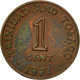 Monnaie, TRINIDAD & TOBAGO, Cent, 1971, Franklin Mint, TTB, Bronze, KM:1 - Trinidad & Tobago