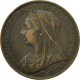 Monnaie, Grande-Bretagne, Victoria, Penny, 1900, SUP, Bronze, KM:790 - D. 1 Penny