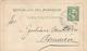 Paraguay 1890 Asuncion Ultima Hora Postal Stationary Card - Paraguay
