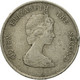 Monnaie, Etats Des Caraibes Orientales, Elizabeth II, 25 Cents, 1987, TB - Caraibi Orientali (Stati Dei)