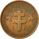 Monnaie, Cameroun, Franc, 1943, Pretoria, SUP, Bronze, KM:5, Lecompte:16 - Cameroon