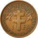 Monnaie, Cameroun, Franc, 1943, Pretoria, SUP, Bronze, KM:5, Lecompte:16 - Kamerun