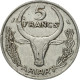 Monnaie, Madagascar, 5 Francs, Ariary, 1967, Paris, TTB, Stainless Steel, KM:10 - Madagaskar