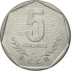 Monnaie, Costa Rica, 5 Colones, 1985, TTB, Stainless Steel, KM:214.2 - Costa Rica