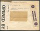 1944 Italy Corato Bari Censor Cover - Red Cross, Geneva Switzerland - Marcophilia