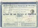 - Titre De 1923 - Tramways Electriques De Belfort - N° 000066 - RARE - Spoorwegen En Trams