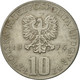 Monnaie, Pologne, 10 Zlotych, 1976, Warsaw, TB+, Copper-nickel, KM:73 - Pologne