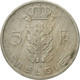 Monnaie, Belgique, 5 Francs, 5 Frank, 1962, TTB, Copper-nickel, KM:135.1 - 5 Francs