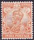 INDIA 1911 KGV 3 Anne's Dull Orange SG173 MH - 1911-35 King George V