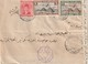 Lettre D Egyte Censuré A Destination De Beyrouth - Covers & Documents