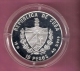 CUBA 10 PESOS 1998 EXPO 2000 ZILVER PROOF SCRATCHES ON CAPSEL - Cuba