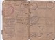 Carnet Identité Ausweis Marin Belge Nombreux Cachets Griffe UK Immigration Laissez Passer 1915/1919 - Documents Historiques