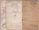 Delcampe - Carnet Identité Ausweis Marin Belge Nombreux Cachets Griffe UK Immigration Laissez Passer 1915/1919 - Documents Historiques