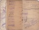 Delcampe - Carnet Identité Ausweis Marin Belge Nombreux Cachets Griffe UK Immigration Laissez Passer 1915/1919 - Documents Historiques