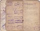 Delcampe - Carnet Identité Ausweis Marin Belge Nombreux Cachets Griffe UK Immigration Laissez Passer 1915/1919 - Documents Historiques