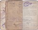 Delcampe - Carnet Identité Ausweis Marin Belge Nombreux Cachets Griffe UK Immigration Laissez Passer 1915/1919 - Documents Historiques