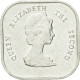 Monnaie, Etats Des Caraibes Orientales, Elizabeth II, 2 Cents, 1996, TTB - Territoires Britanniques Des Caraïbes