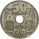 Monnaie, Espagne, Francisco Franco, Caudillo, 50 Centimos, 1962, TTB - 50 Céntimos