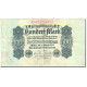 Billet, Allemagne, 100 Mark, 1922, 1922-08-04, KM:75, TB+ - 100 Mark