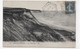 (RECTO / VERSO) ARROMANCHES EN 1924 - N° 19 - LES FALAISES - CACHET HEXAGONAL - CPA VOYAGEE - Arromanches