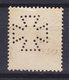 Denmark Perfin Perforé Lochung (Fig13b) 'Maltese Cross' Det Forenede Dampskibselskab (Broker), Esbjerg (2 Scans) - Abarten Und Kuriositäten