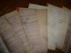 1933 Lot De Documents Contractuels De Divers Corps D'Etats Pour Construction D'une Co-Pro 33 Rue Sambin à Dijon ;etc - Petits Métiers