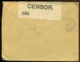 Great Britain Letter 1915 Opened By Censor - Lettres & Documents