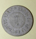 Jeton De Nécessité Etats-Unis Années 20 "1 (cent) Alabama Sales Tax Token / State Department Of Revenue" Emergency Token - Monetary/Of Necessity