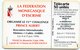 PHONE CARD-MONACO 1996-ESCRIME-TELECARTE 50 - Monaco