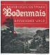 Bodenmais 1936 - 8 Seiten Mit 12 Abbildungen - Beiliegend Wohn- Und Gaststätten-Verzeichnis - Reiseprospekte