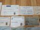 PORTUGAL LOT X 15 DOCUMENTOS DOCUMENTS FISCAIS REVENUE ADVERTISING - Briefe U. Dokumente