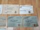 PORTUGAL LOT X 15 DOCUMENTOS DOCUMENTS FISCAIS REVENUE ADVERTISING - Cartas & Documentos