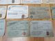 Delcampe - PORTUGAL LOT X 15 DOCUMENTOS DOCUMENTS FISCAIS REVENUE ADVERTISING - Cartas & Documentos