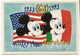 CARTOLINA WALT DISNEY MICKEY MOUSE TOPOLINO 60° ANNIVERSARIO - Altri & Non Classificati