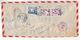 1951 Registered TURKEY COVER Stamps RED CRESCENT CHILD NURSE AIRCRAFT Airmail To USA Health Red Cross Nursing Aviation - Covers & Documents