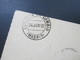 Delcampe - Gibraltar 1892 Doppelkarte Frage / Antwortkarte P19 Nach Leipzig Gelaufen! Estafeta Cambio Madrid - Gibraltar