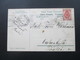 Finnland 1907 Künstlerkarte Onnellista Uutta Vuotta. Stempel Helsinki Michel Nr. 37 Russisches Staatswappen - Brieven En Documenten