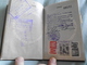 1956 British Reisepass Passport Issued London, Various France, Spain Handstamps - Historical Documents