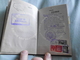 Delcampe - 1956 British Reisepass Passport Issued London, Various France, Spain Handstamps - Historical Documents