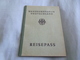 1952 West German Reisepass Passport Heidenheim, French Zone Of Austria & Italy Handstamps? Fiscals - Historical Documents